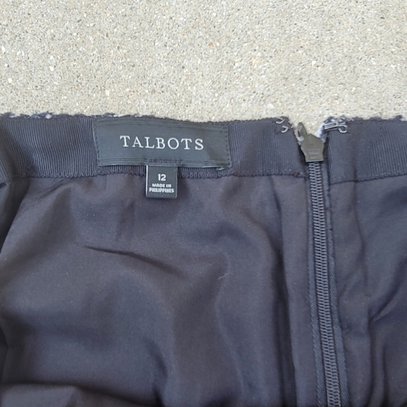 TALBOTS Wool Blend Skirt Size 12 - Picture 3 of 8